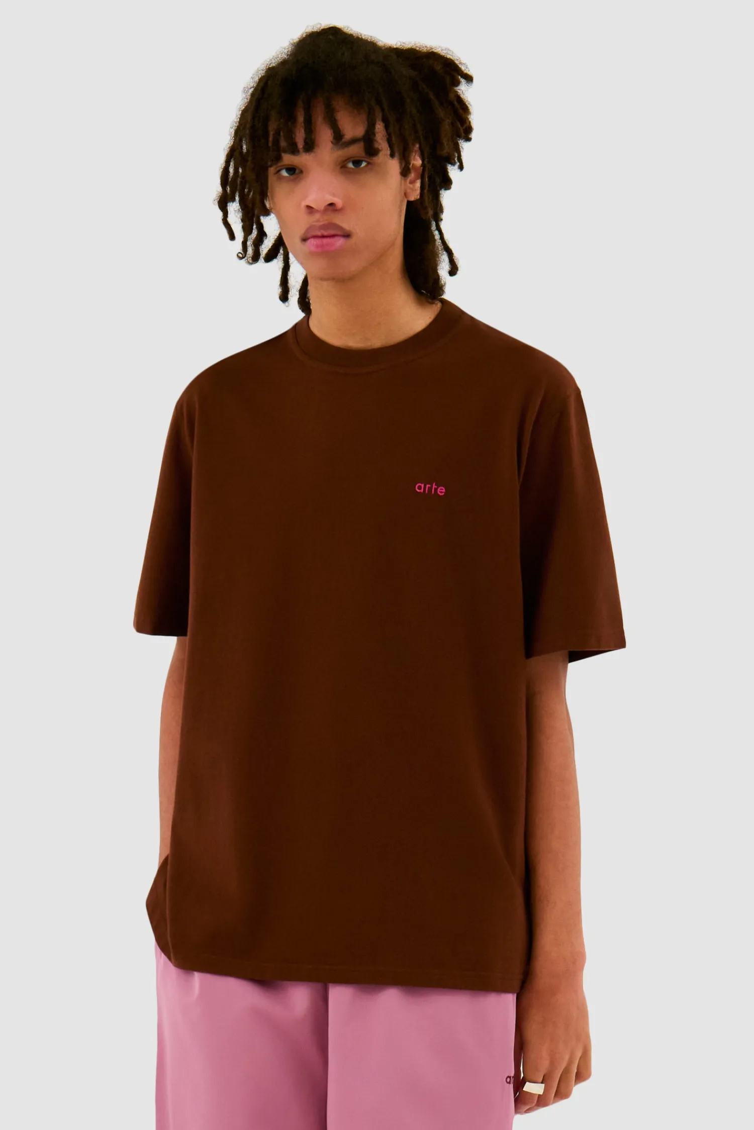 Arte Antwerp T-shirt Rose - marron Best Sale