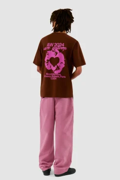 Arte Antwerp T-shirt Rose - marron Best Sale
