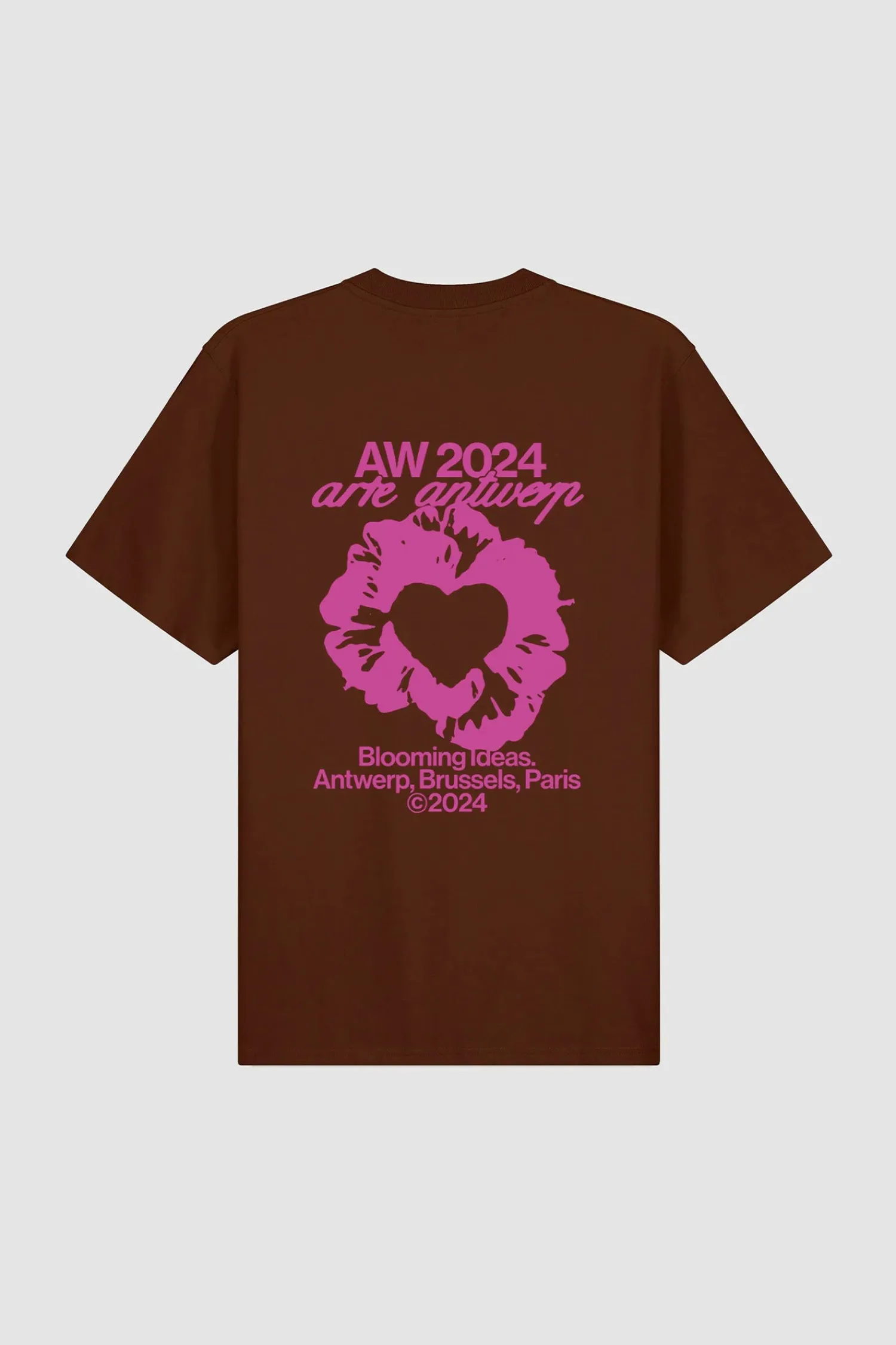 Arte Antwerp T-shirt Rose - marron Best Sale