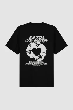 Arte Antwerp T-shirt Rose - Noir Hot