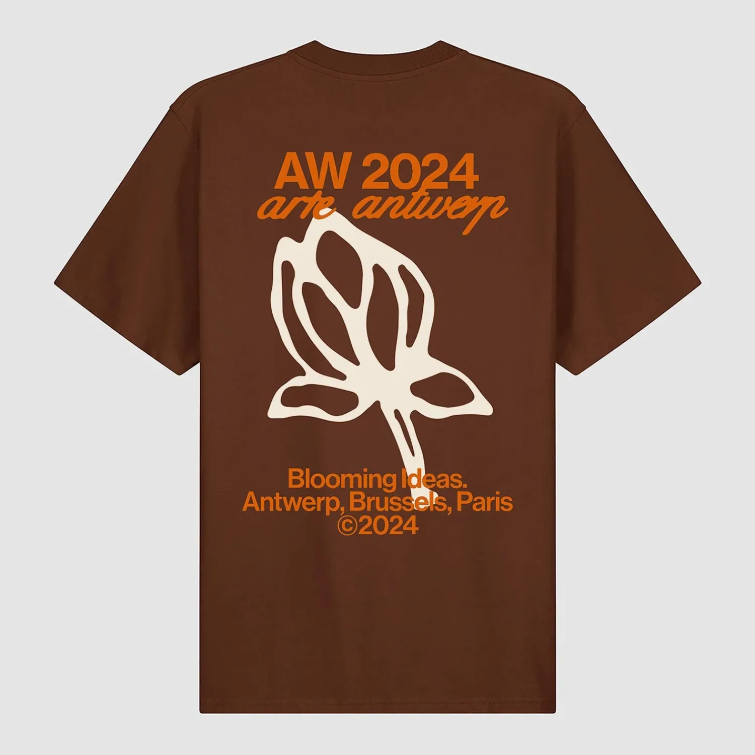 Arte Antwerp T-shirt Tulipe - marron Store