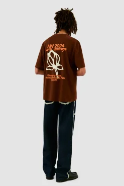 Arte Antwerp T-shirt Tulipe - marron Store