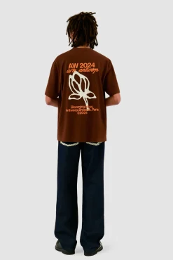 Arte Antwerp T-shirt Tulipe - marron Store