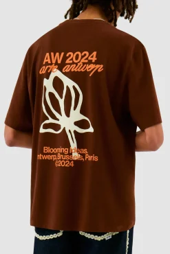 Arte Antwerp T-shirt Tulipe - marron Store