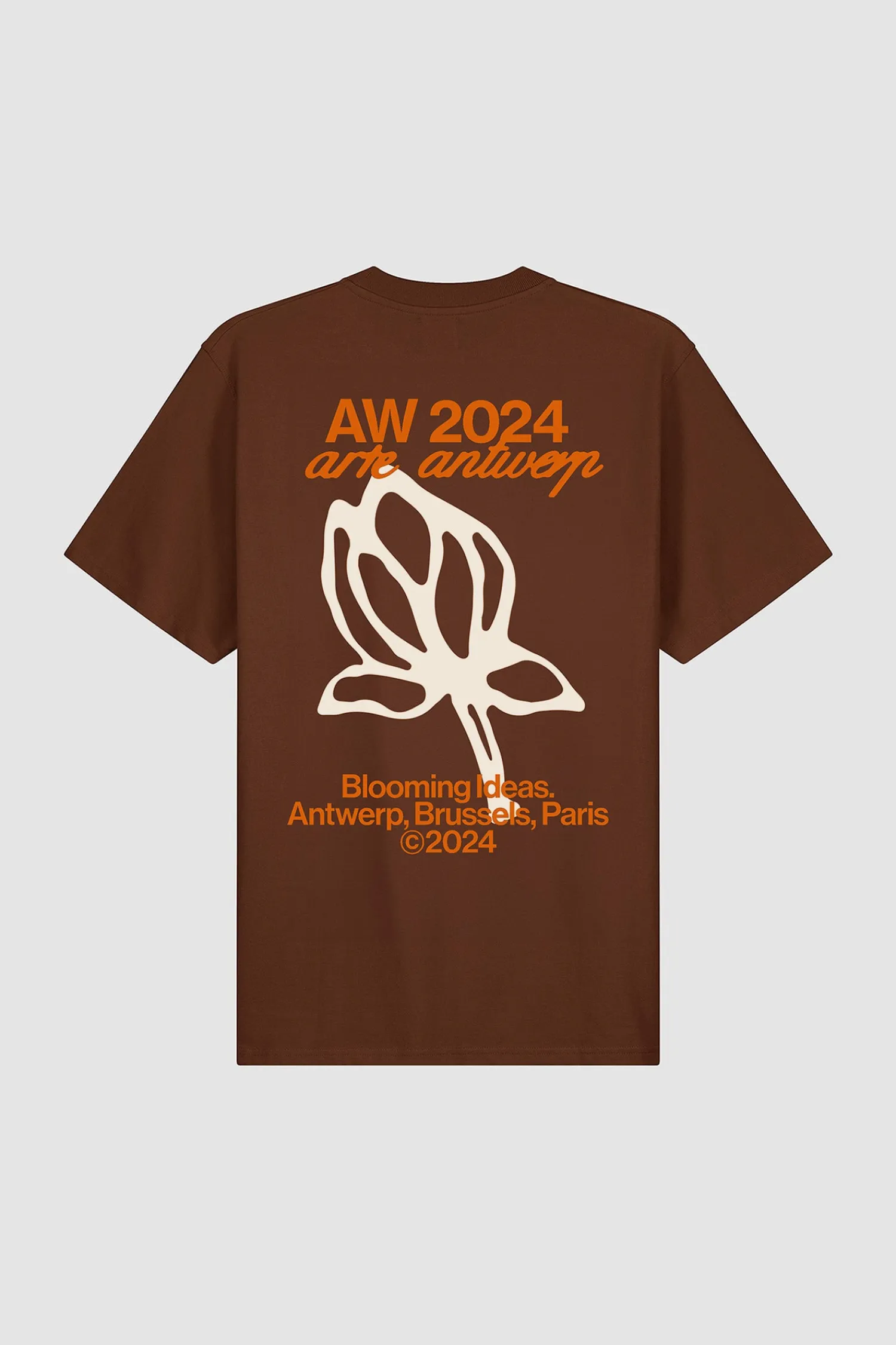 Arte Antwerp T-shirt Tulipe - marron Store