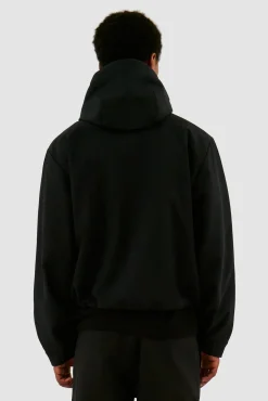 Arte Antwerp Veste à capuche en nylon avec poches 3D - Noir Store