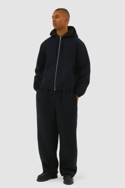 Arte Antwerp Veste à capuche réversible - Marine Outlet