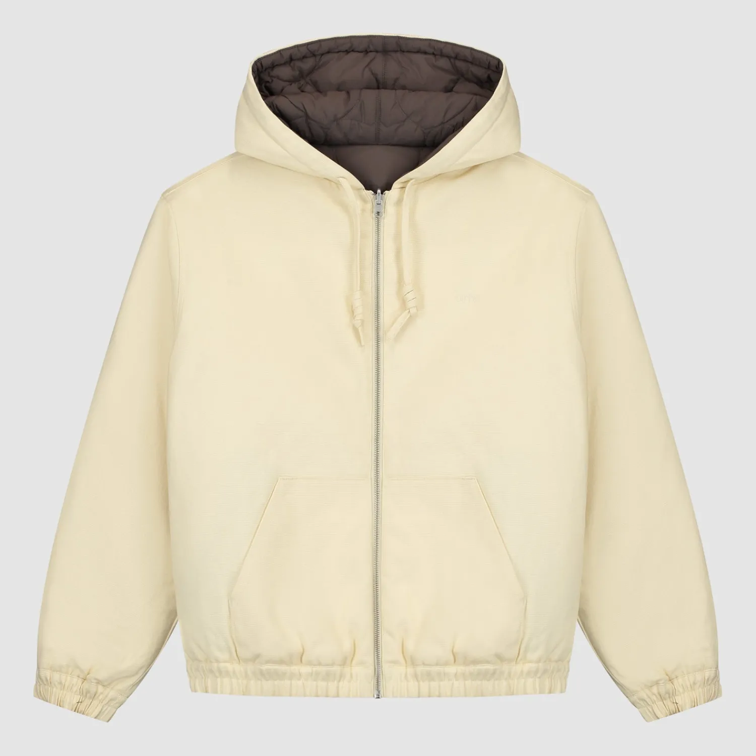 Arte Antwerp Veste à capuche réversible - Crème Cheap