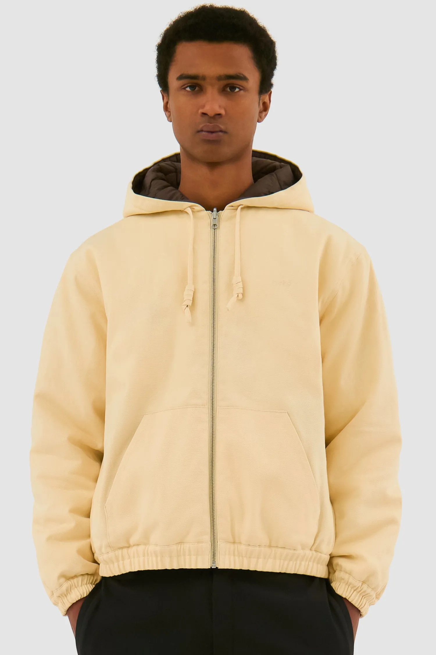Arte Antwerp Veste à capuche réversible - Crème Cheap