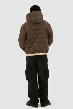 Arte Antwerp Veste à capuche réversible - Crème Cheap