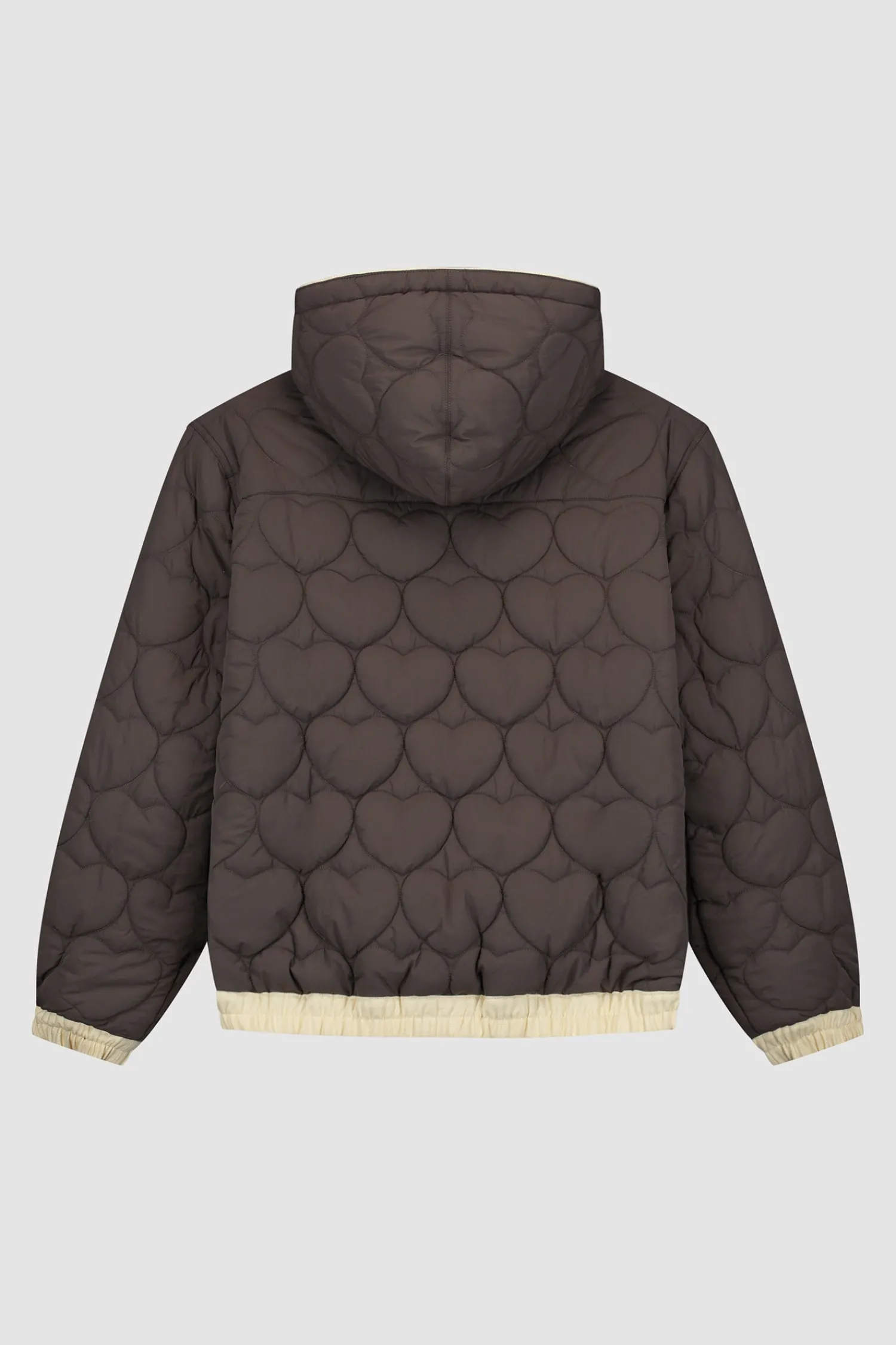 Arte Antwerp Veste à capuche réversible - Crème Cheap