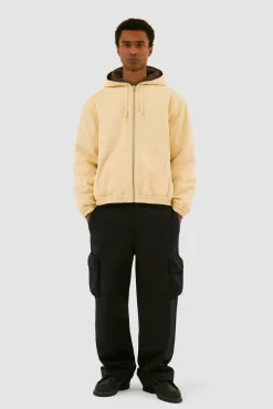Arte Antwerp Veste à capuche réversible - Crème Cheap