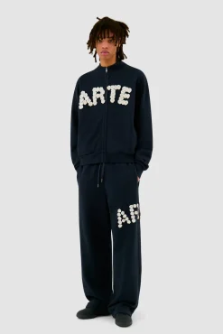 Arte Antwerp Veste à fleurs en crochet - Marine Store