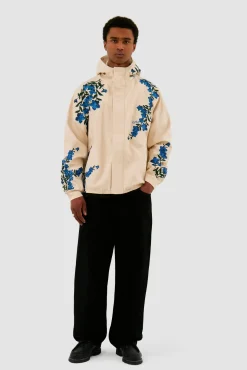 Arte Antwerp Veste à point de fleur Crème Cheap