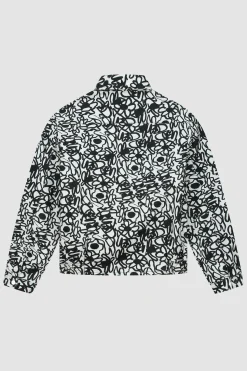 Arte Antwerp Veste Allover Flowers - blanc Flash Sale