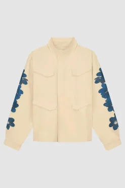 Arte Antwerp Veste brodée de fleurs - Crème Cheap