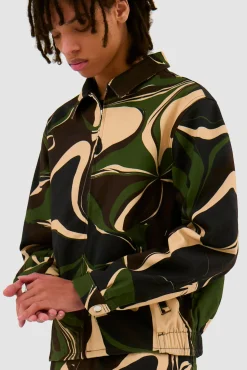 Arte Antwerp Veste Camo - Camo Kaki Cheap