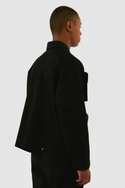 Arte Antwerp Veste en coton à poches 3D - Noir Best