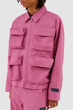 Arte Antwerp Veste en coton à poches 3D - rose Outlet