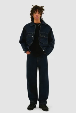 Arte Antwerp Veste en jean - Denim brut Marine Shop