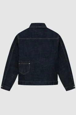 Arte Antwerp Veste en jean - Denim brut Marine Shop
