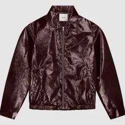 Arte Antwerp Veste en PU vernie - Rouge Online