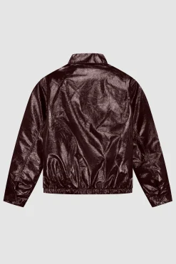 Arte Antwerp Veste en PU vernie - Rouge Online