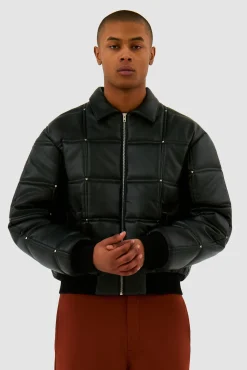 Arte Antwerp Veste Metal Hearts - Noir Flash Sale