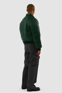 Arte Antwerp Veste Metal Hearts - vert Clearance