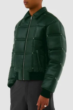 Arte Antwerp Veste Metal Hearts - vert Clearance