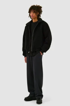 Arte Antwerp Veste Sherpa - Noir Sale