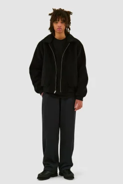 Arte Antwerp Veste Sherpa - Noir Sale