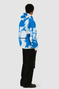 Arte Antwerp Veste technique Blue Flower - Blanc/ Bleu Shop