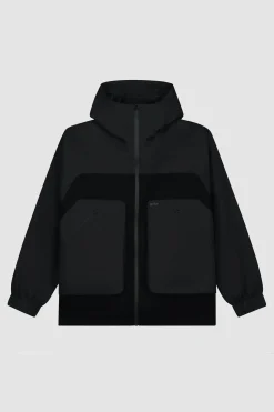 Arte Antwerp Veste technique en laine - Noir Discount