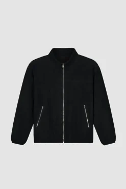 Arte Antwerp Veste technique en laine - Noir Discount