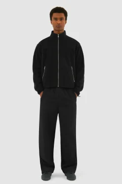 Arte Antwerp Veste technique en laine - Noir Discount